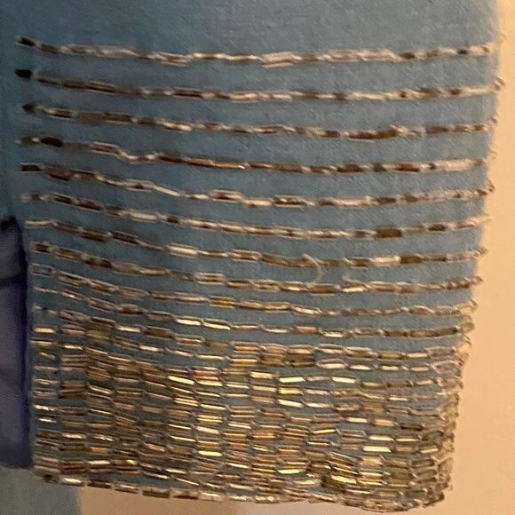 Vintage Lilli Diamond California Boho Sequin Long Sleeve Women Dress - Picture 7 of 15